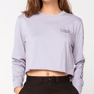 Vans Cropped Long Sleeve
